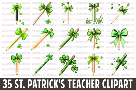 Download St. Patrick's Day Teacher Clipart PNG - Teacher Collection